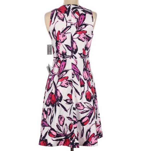 NWT Donna Morgan Floral Fit and Flare A-line Dress - Picture 2 of 14